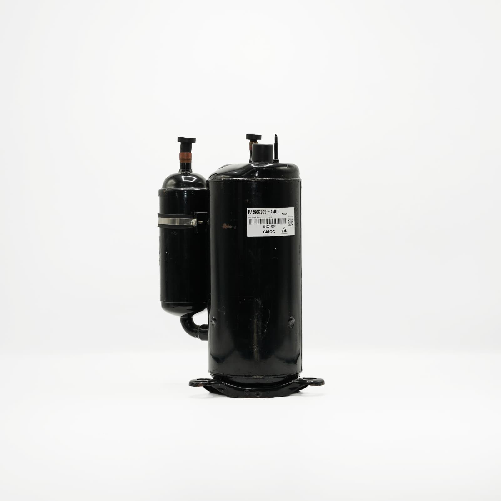 Compresseur rotatif GMCC PA290G2CS-4MU1 R410A avec accumulateur latéral et plaque de modèle