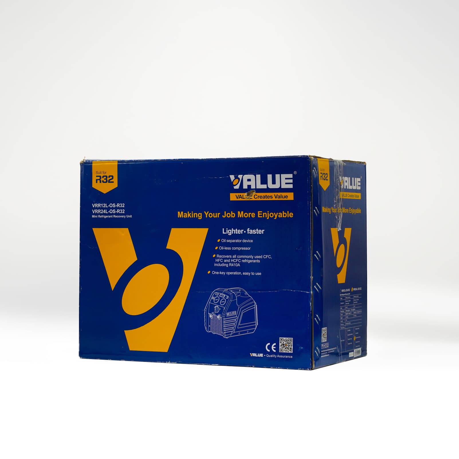 Carton de la station de récupération VALUE VRR12L-OS-R32
