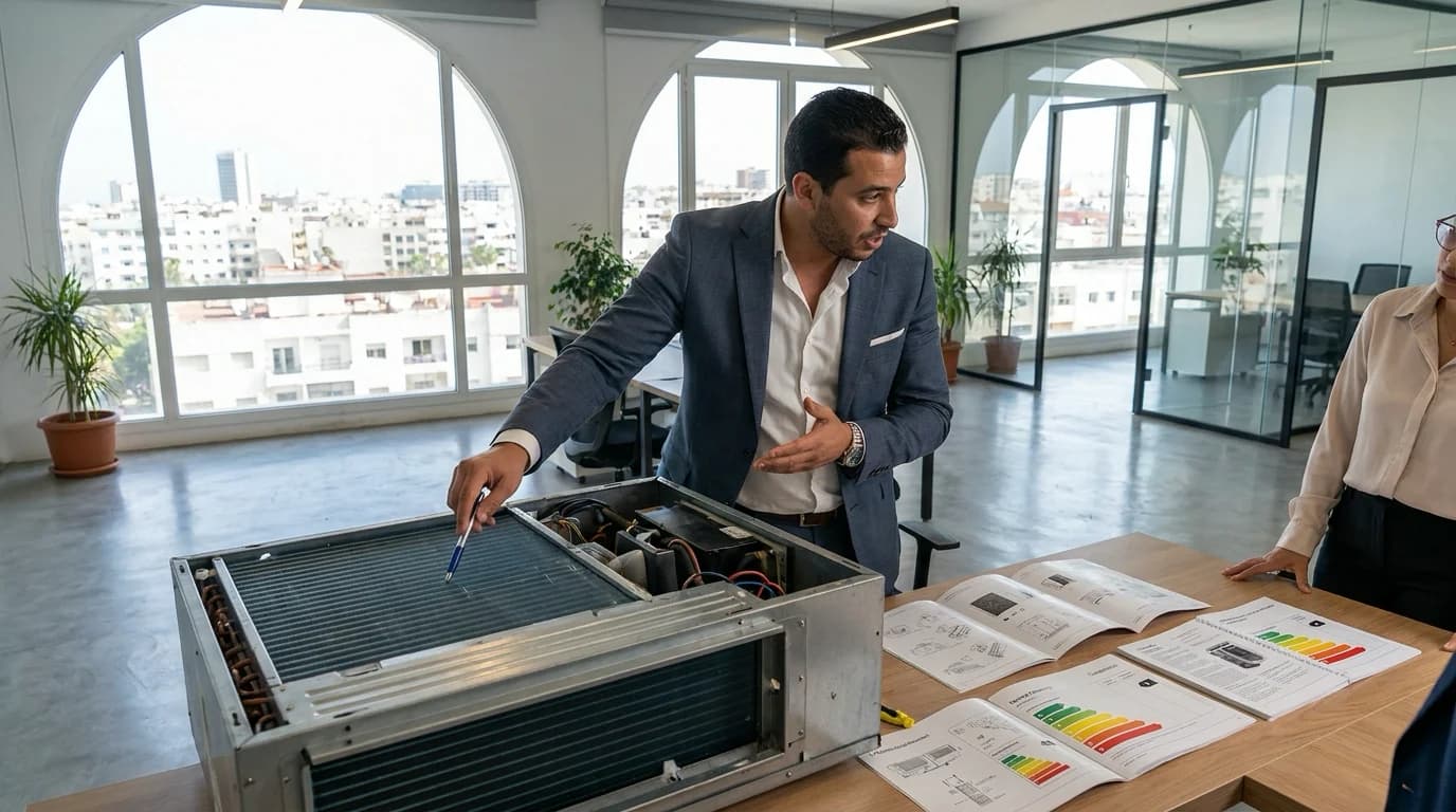 Choisir le climatiseur commercial idéal pour optimiser le confort et la performance de votre entreprise au Maroc