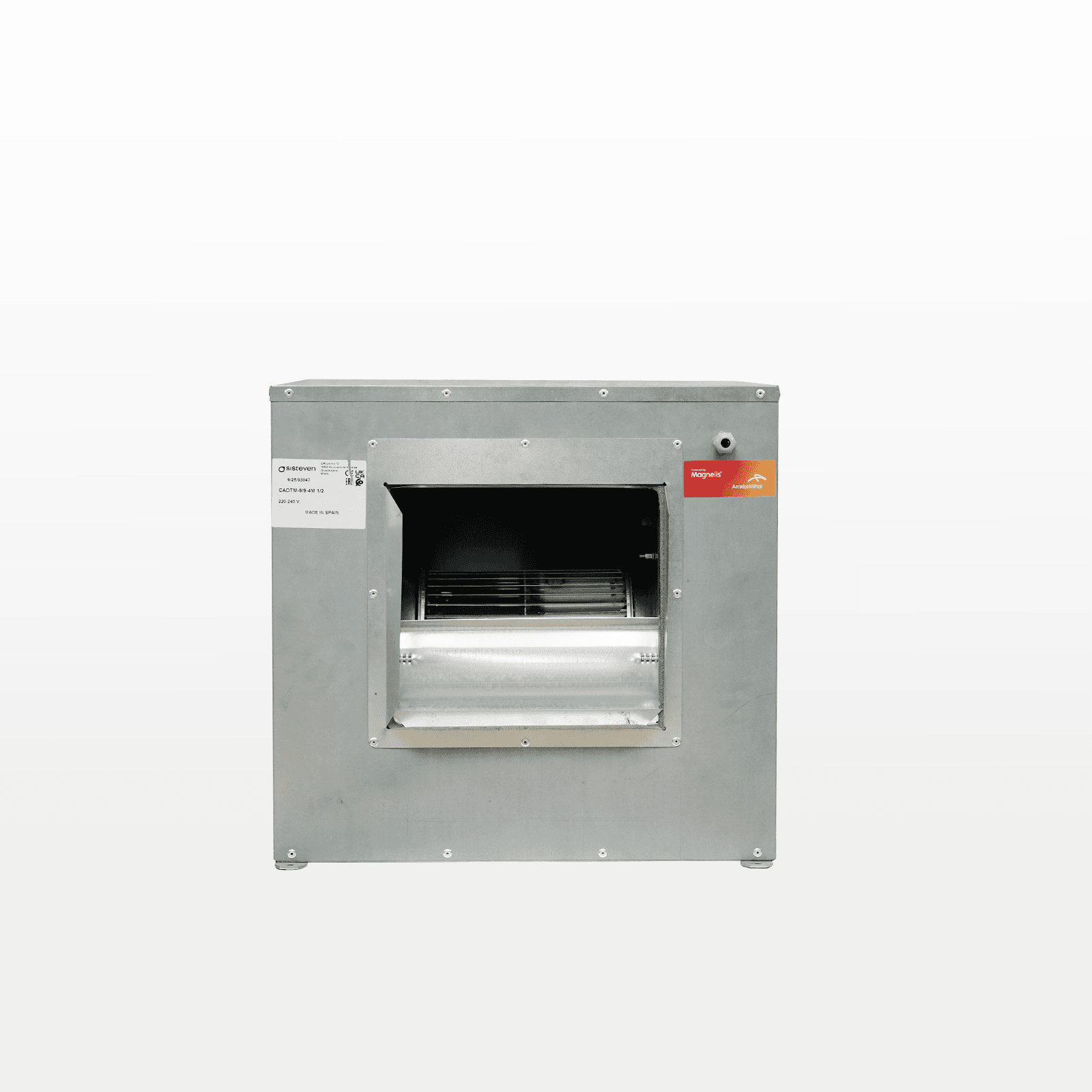 Caisson d’extraction Sisteven CADTM-9/9-4M 1/2 avec plaque 220–240 V