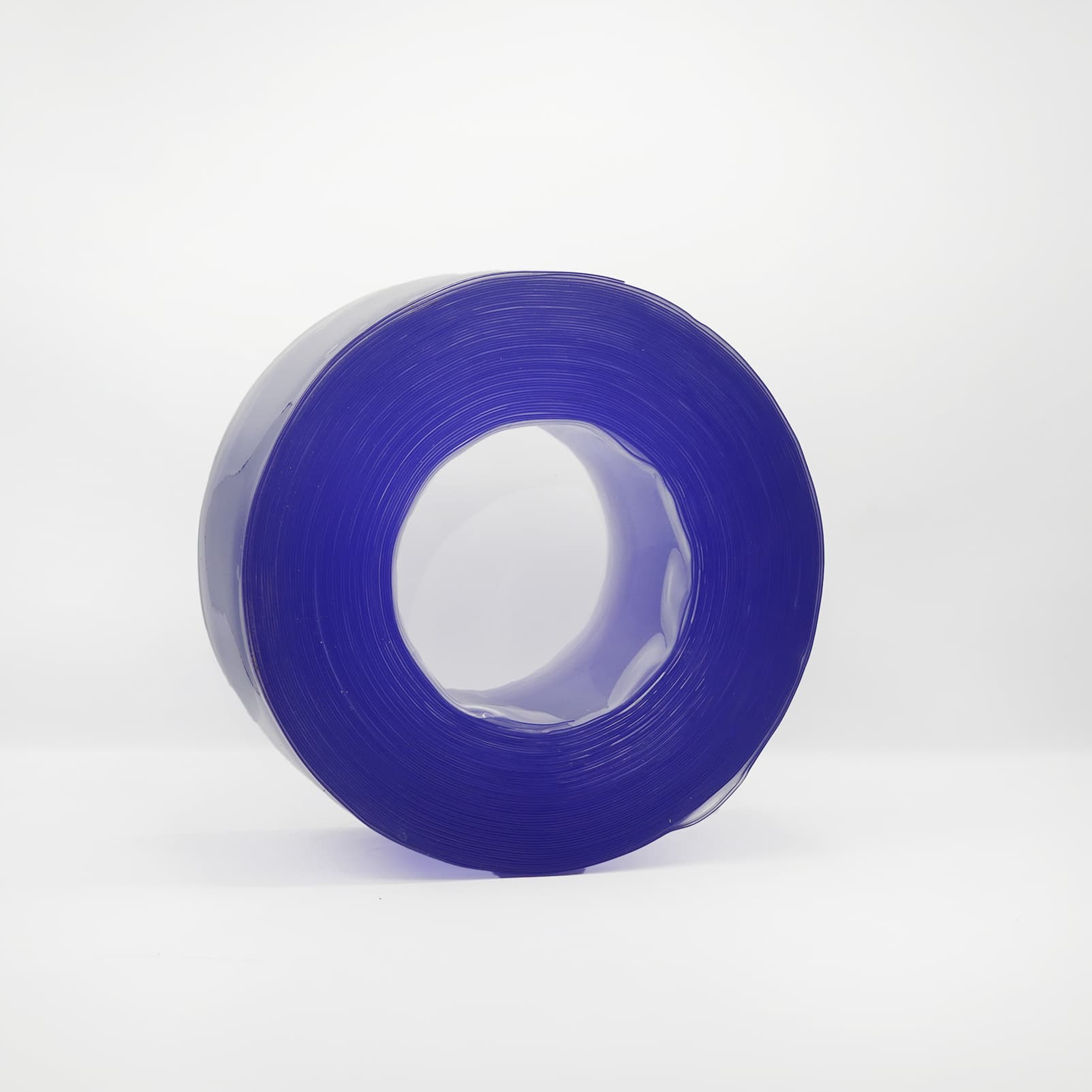 Rouleau de lanière souple PVC bleue pour rideau de chambre froide positive