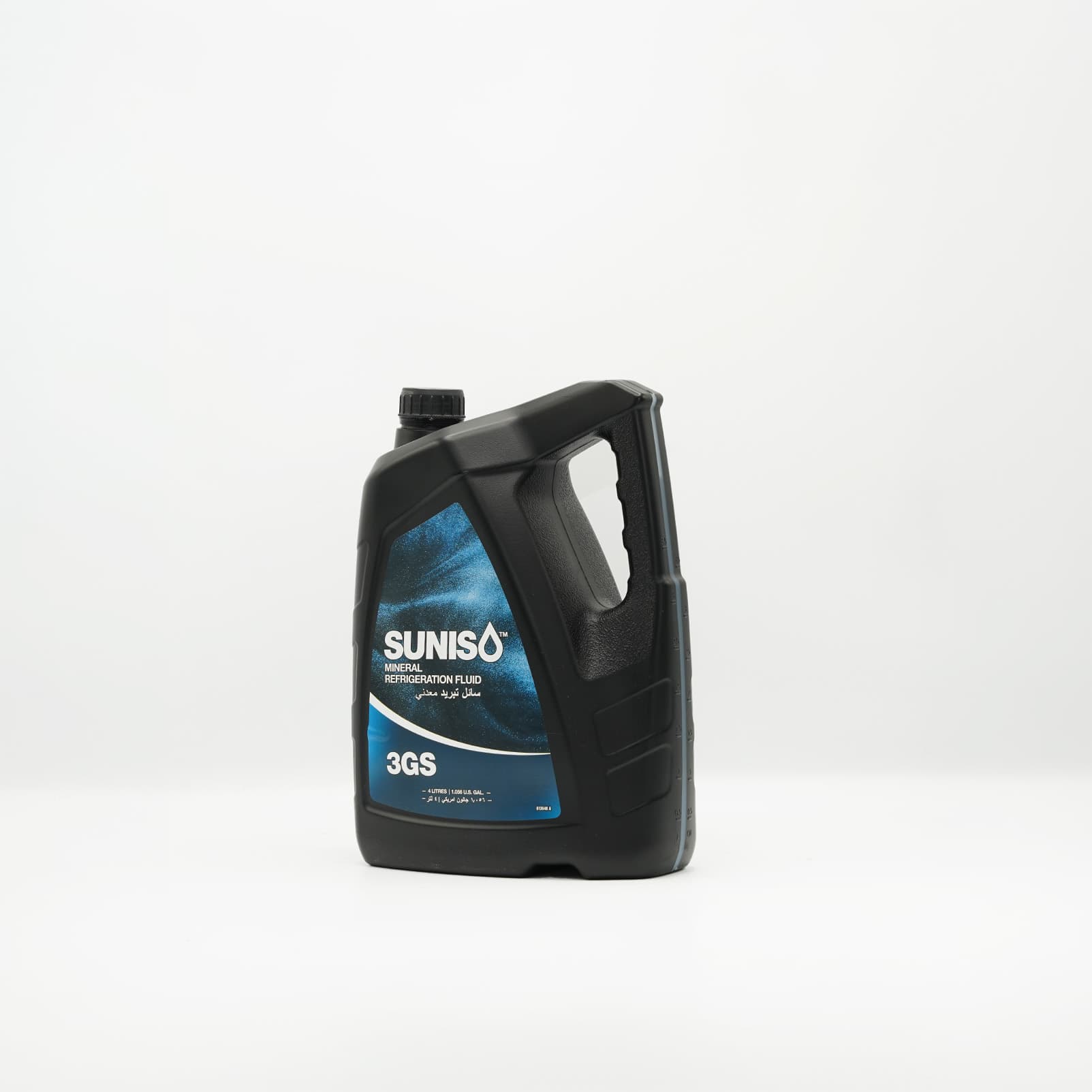 Huile frigorifique minérale SUNISO 3GS en bidon de 4 L Bidon de 4 litres SUNISO 3GS, huile frigorifique minérale