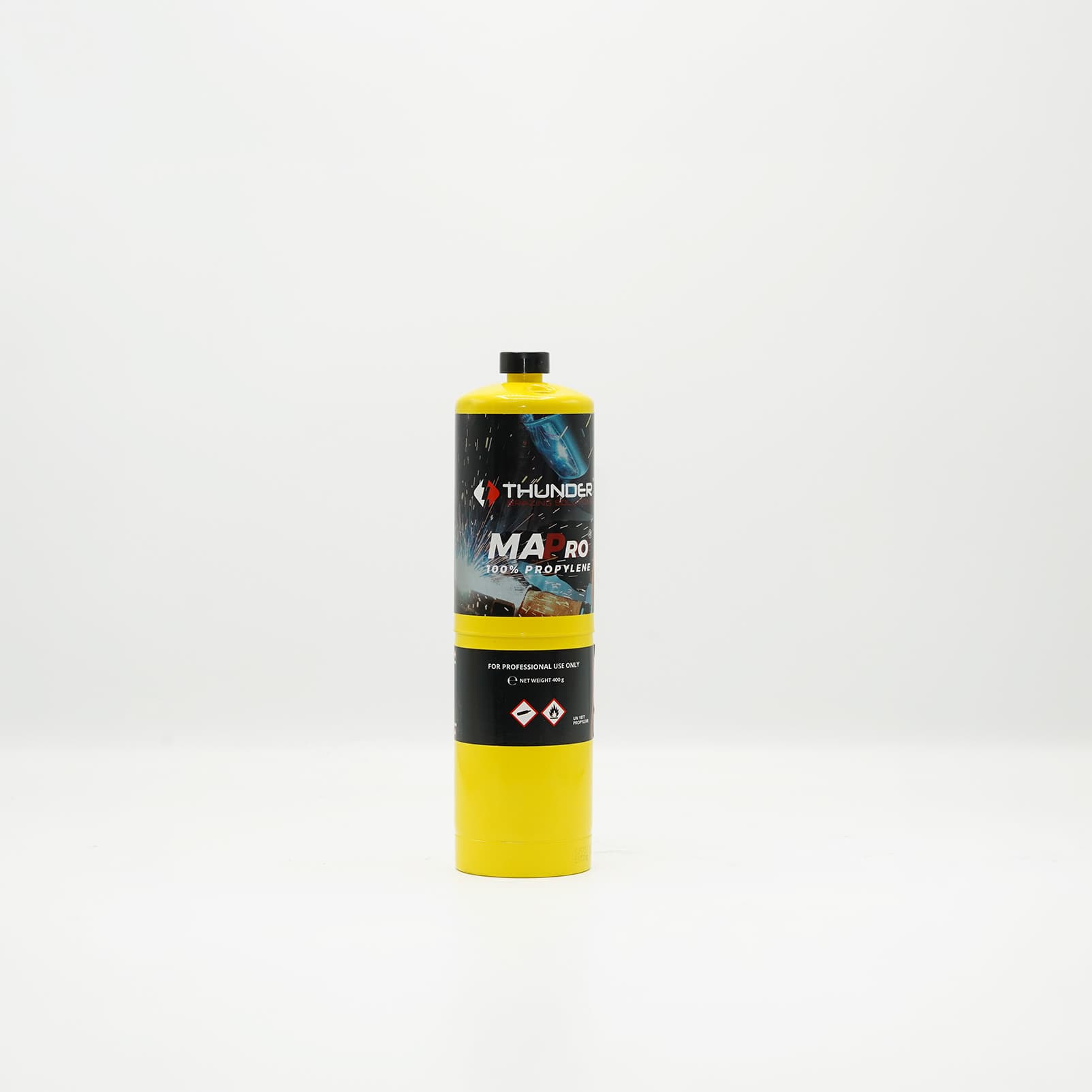 Cartouche jaune THUNDER MAPRO de propylène 100 pour cent, 400 g