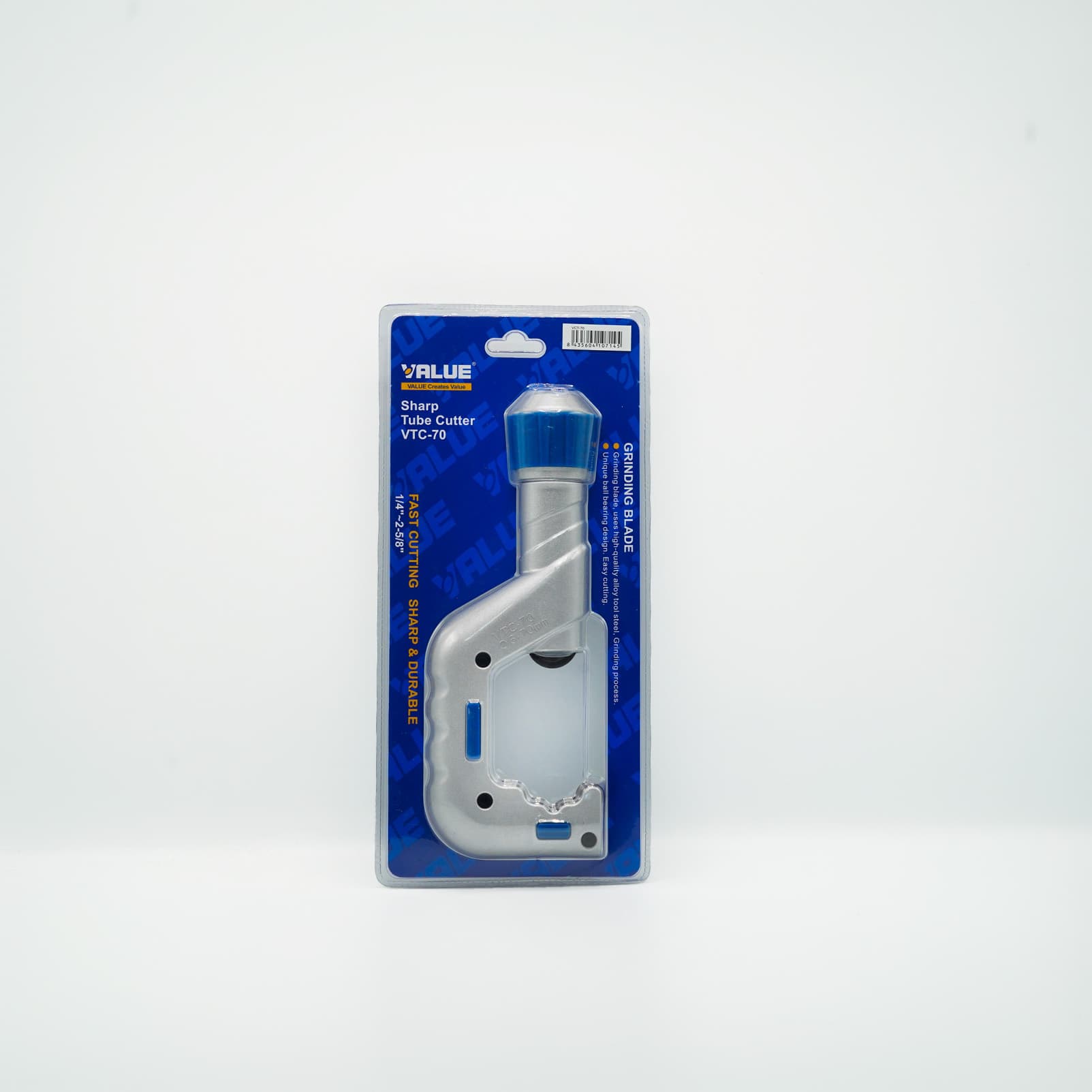 Coupe-tube VALUE VTC-70 pour tube cuivre 6 à 67 mm dans son blister